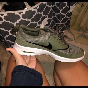 Women Nike Air Max Thea olive green